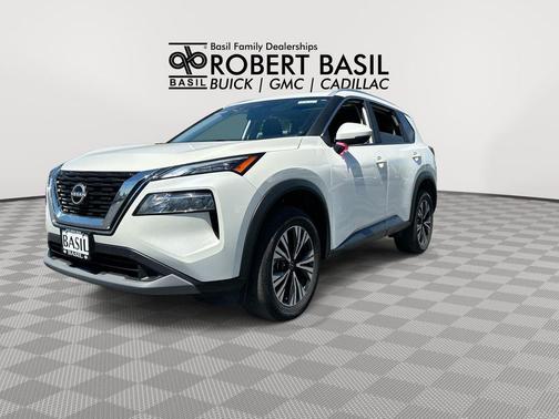 White 2023 Nissan Rogue SV