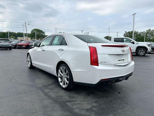 Crystal White Tricoat 2015 Cadillac ATS 3.6L Performance