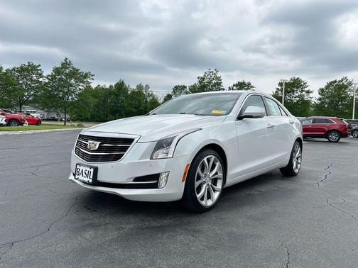 Crystal White Tricoat 2015 Cadillac ATS 3.6L Performance