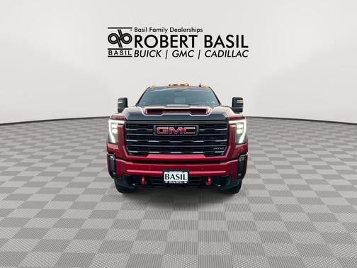 Volcanic Red Tintcoat 2024 GMC Sierra 2500 AT4