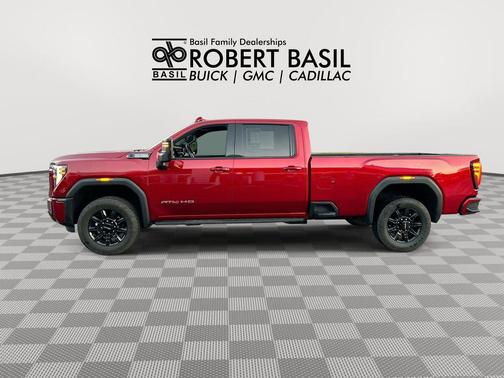 Volcanic Red Tintcoat 2024 GMC Sierra 2500 AT4