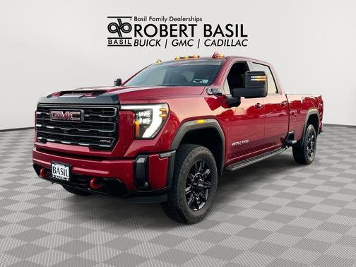 Volcanic Red Tintcoat 2024 GMC Sierra 2500 AT4