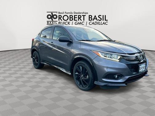 Modern Steel Metallic 2022 Honda HR-V AWD Sport