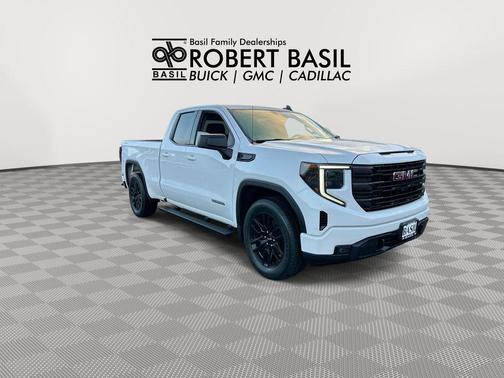 Summit White 2024 GMC Sierra 1500 Elevation