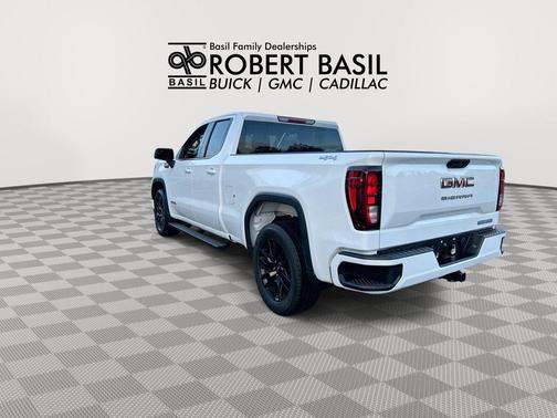 Summit White 2024 GMC Sierra 1500 Elevation