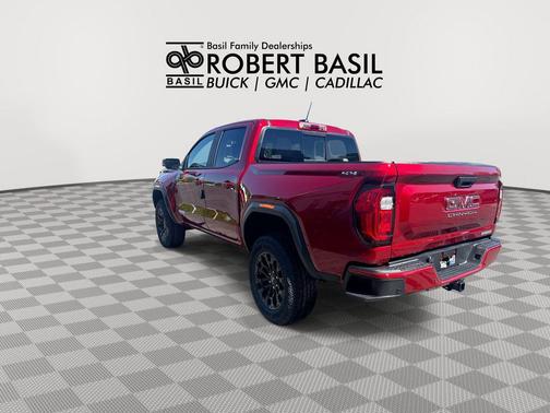 Volcanic Red Tintcoat 2026 GMC Canyon Elevation