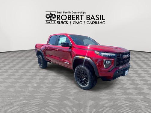 Volcanic Red Tintcoat 2026 GMC Canyon Elevation