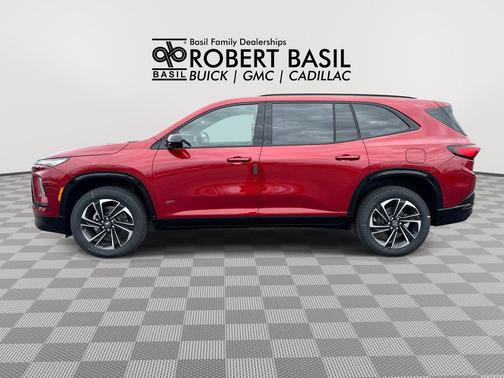 cherry red tintcoat 2026 Buick Enclave Sport Touring
