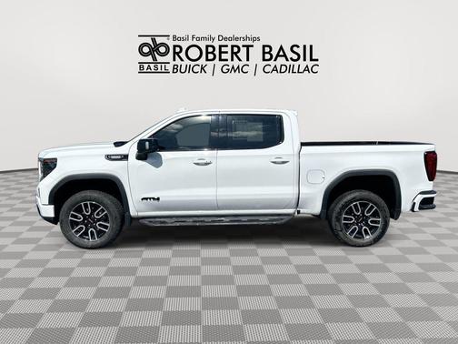 Summit White 2025 GMC Sierra 1500 AT4