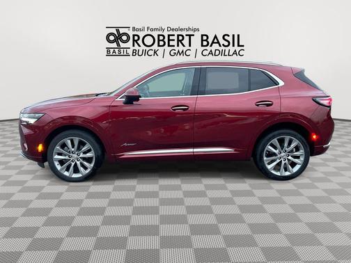 Cinnabar Metallic 2023 Buick Envision Avenir AWD
