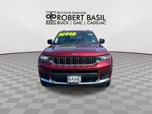 Velvet Red Pearlcoat 2023 Jeep Grand Cherokee L Laredo