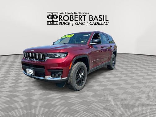 Velvet Red Pearlcoat 2023 Jeep Grand Cherokee L Laredo