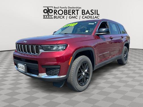 Velvet Red Pearlcoat 2023 Jeep Grand Cherokee L Laredo