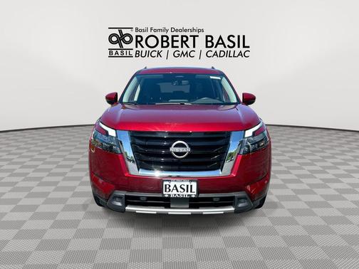 Scarlet Ember Tintcoat 2024 Nissan Pathfinder SV