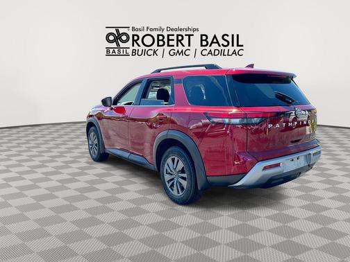 Scarlet Ember Tintcoat 2024 Nissan Pathfinder SV