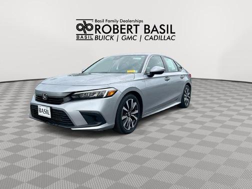 Lunar Silver Metallic 2024 Honda Civic EX