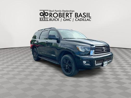 Midnight Black Metallic 2018 Toyota Sequoia TRD Sport