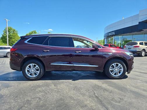Black Cherry Metallic 2019 Buick Enclave Essence
