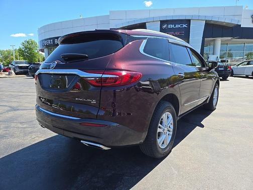 Black Cherry Metallic 2019 Buick Enclave Essence