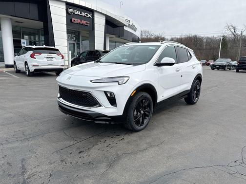 Summit White 2026 Buick Encore GX Sport Touring