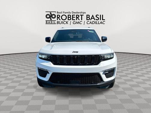 Bright White Clearcoat 2024 Jeep Grand Cherokee Limited