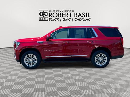 Volcanic Red Tintcoat 2024 GMC Yukon SLT