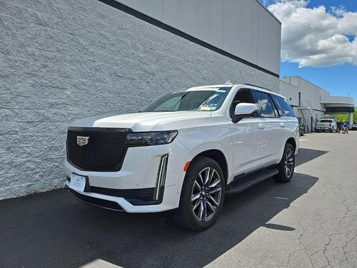 Crystal White Tricoat 2023 Cadillac Escalade Sport