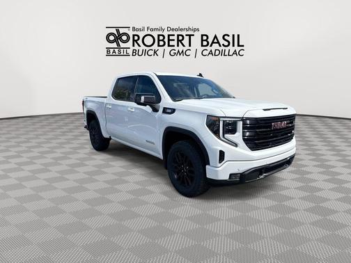 Summit White 2026 GMC Sierra 1500 Elevation