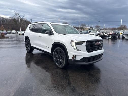 White 2026 GMC Acadia Elevation AWD