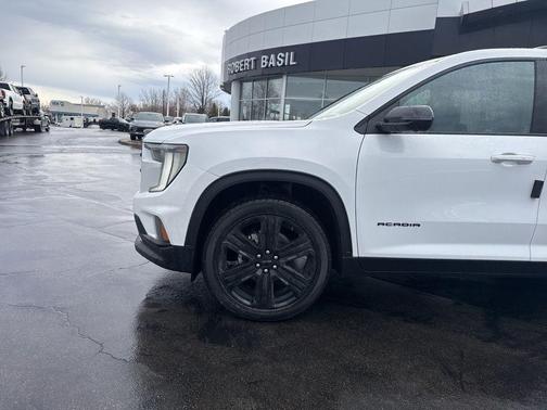 White 2026 GMC Acadia Elevation AWD