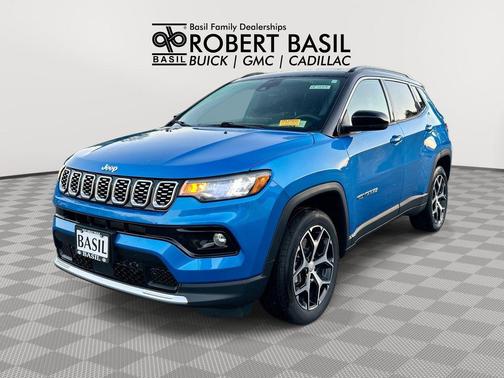 Hydro Blue Pearlcoat 2024 Jeep Compass Limited