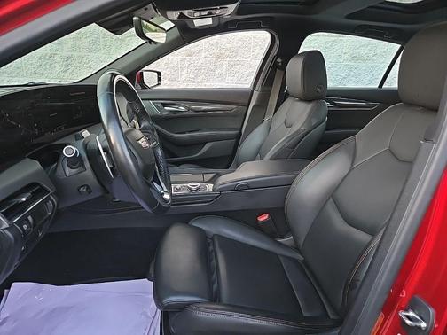Radiant Red 2025 Cadillac CT5 Sport