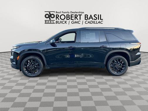 Mosaic Black Metallic 2025 Chevrolet Traverse LT