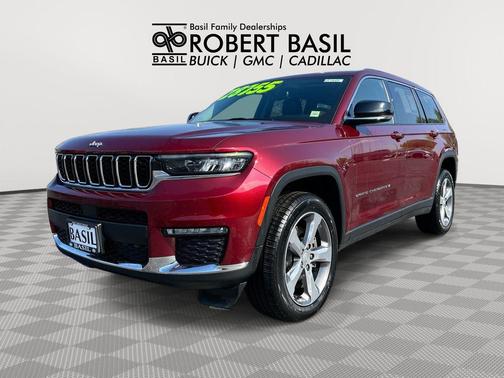 Velvet Red Pearlcoat 2021 Jeep Grand Cherokee L Limited