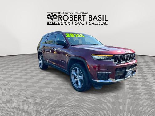 Velvet Red Pearlcoat 2021 Jeep Grand Cherokee L Limited
