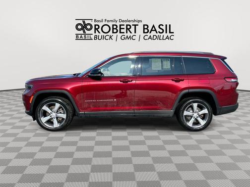 Velvet Red Pearlcoat 2021 Jeep Grand Cherokee L Limited