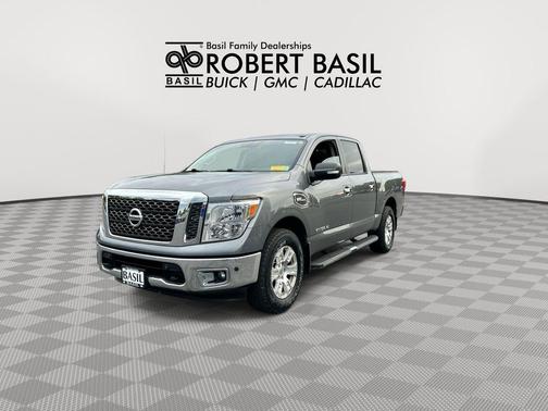 Gun Metallic 2017 Nissan Titan SV
