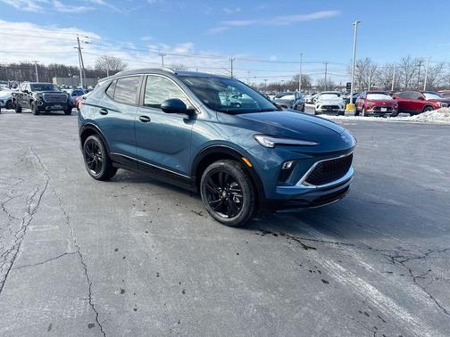 Ocean Blue Metallic 2026 Buick Encore GX Sport Touring