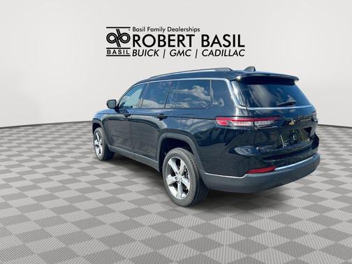 Diamond Black Crystal Pearlcoat 2021 Jeep Grand Cherokee L Limited