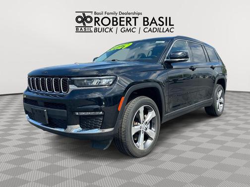 Diamond Black Crystal Pearlcoat 2021 Jeep Grand Cherokee L Limited