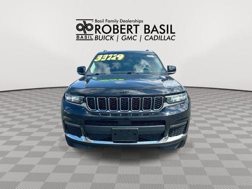 Diamond Black Crystal Pearlcoat 2021 Jeep Grand Cherokee L Limited
