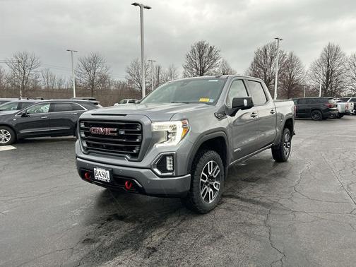 Satin Steel Metallic 2021 GMC Sierra 1500 AT4