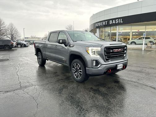Satin Steel Metallic 2021 GMC Sierra 1500 AT4