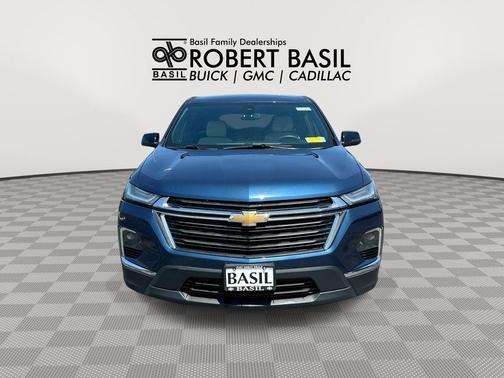 Blue Metallic 2022 Chevrolet Traverse LS