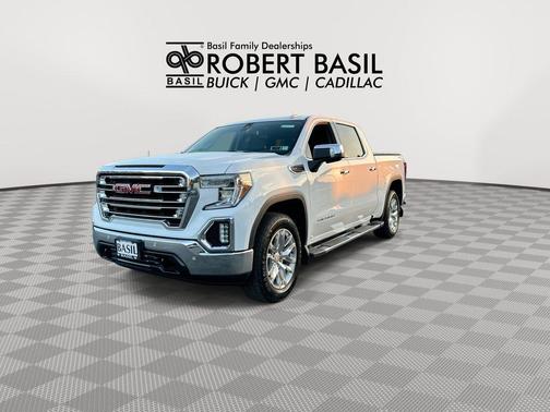 Summit White 2020 GMC Sierra 1500 SLT