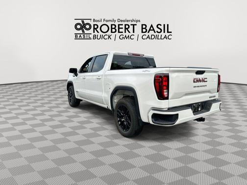 Summit White 2025 GMC Sierra 1500 Elevation