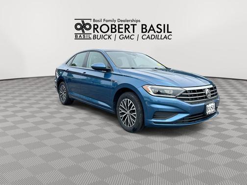 Blue Silk Metallic 2019 Volkswagen Jetta 1.4T SEL