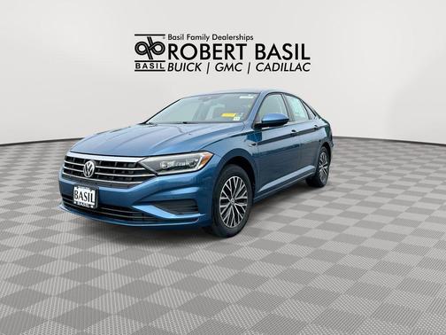 Blue Silk Metallic 2019 Volkswagen Jetta 1.4T SEL