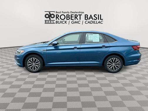 Blue Silk Metallic 2019 Volkswagen Jetta 1.4T SEL