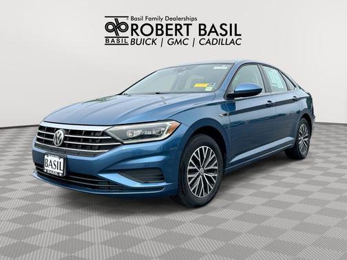 Blue Silk Metallic 2019 Volkswagen Jetta 1.4T SEL